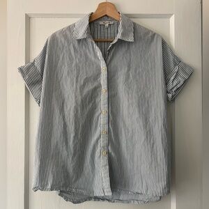 Madewell Poplin Top